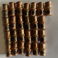 BURNDY (BROWN) THIN-WALL COPPER C-TAP