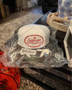 Supreme Playboy Mesh Back 5-Panel Woodland Camo New