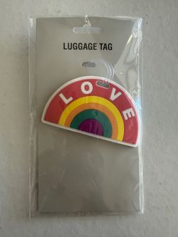 Rainbow Luggage Tag