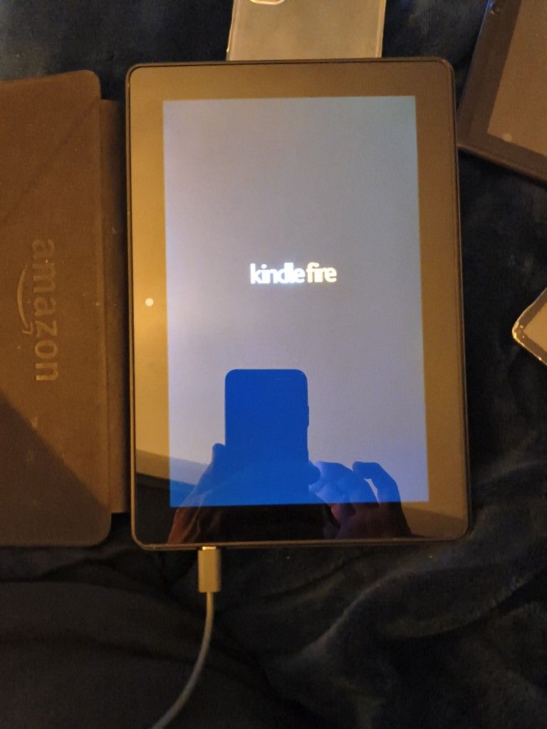 One Kindle Fire Two I Pod