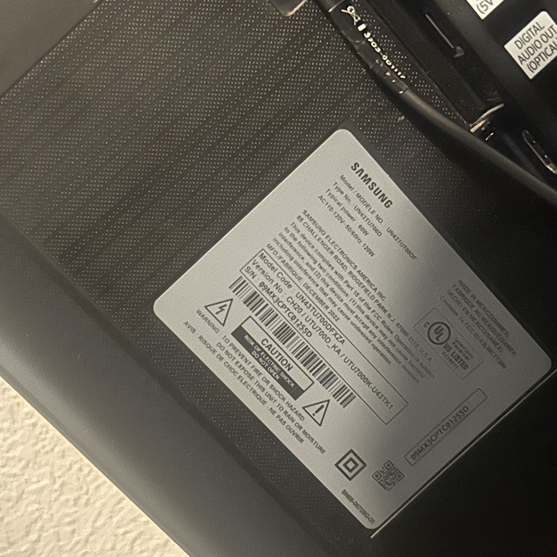 Samsung Tv 43