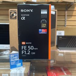 Sony FE 50mm F1.2 GM 