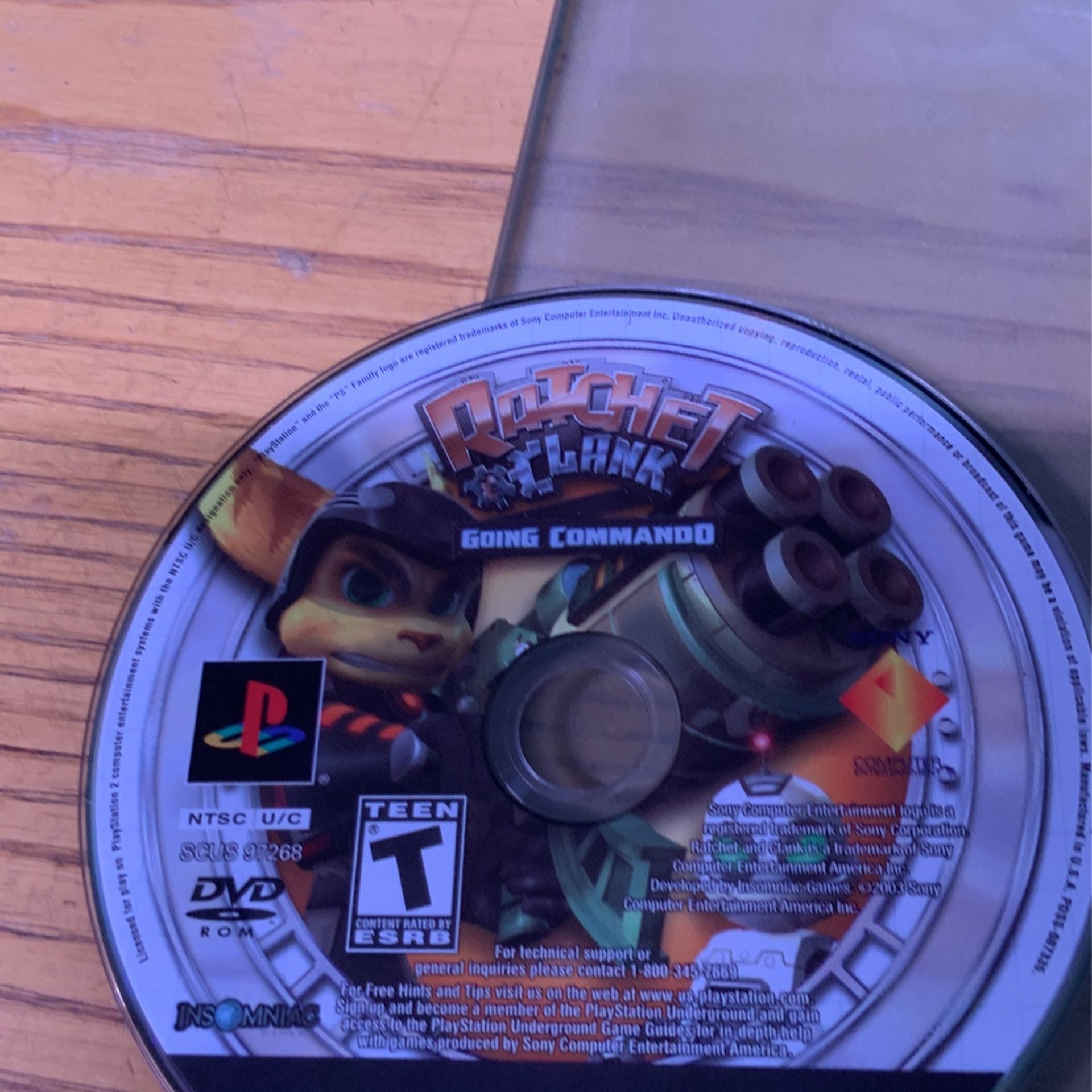 Play Station 2 Ratchet Clank