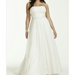 Plus size Wedding dress