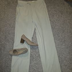 Dress pants size large