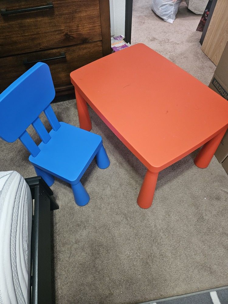 Youth Table And Chair