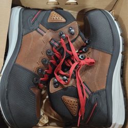 Keen Utility Red Hooks Soft Toe Waterproof Boots 