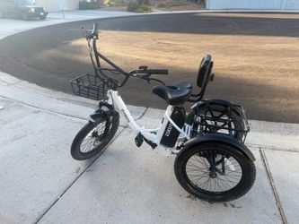Eskute   T300   Max   Folding Electric   Trike   with   Reverse Function