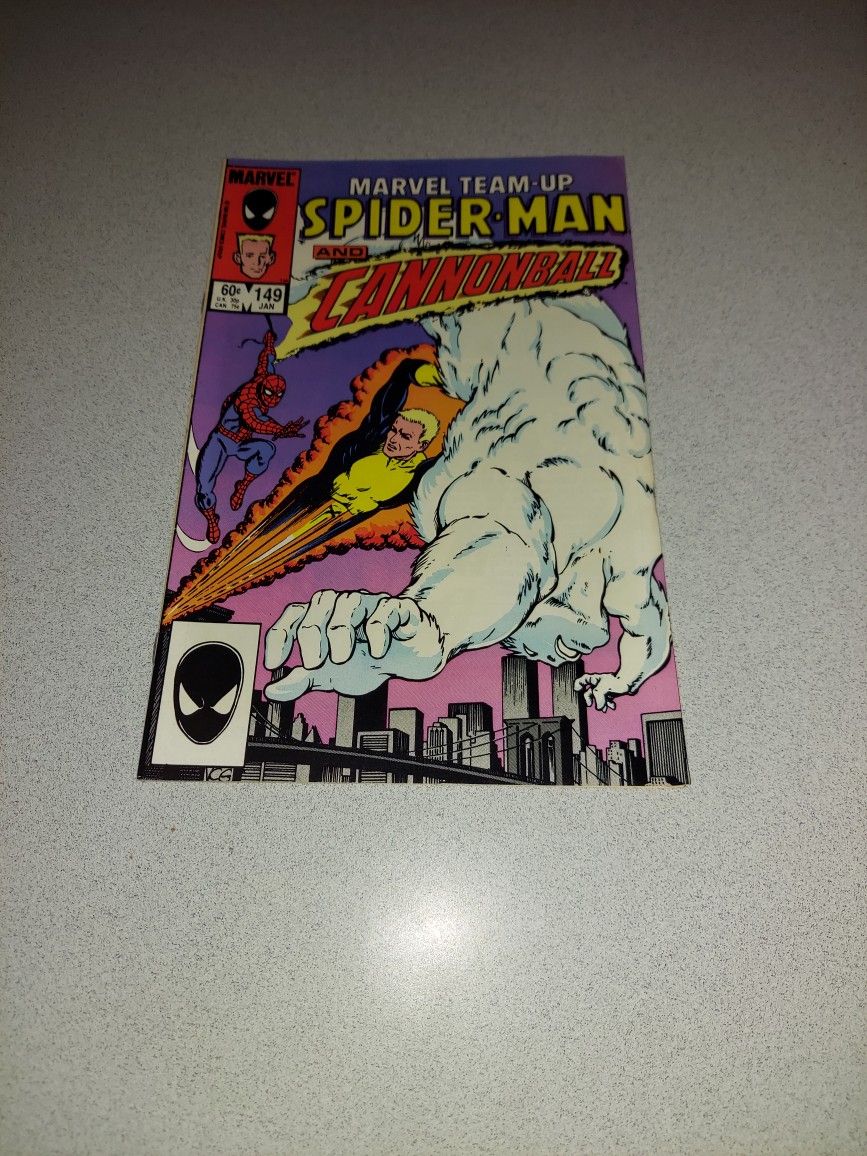 1985 MARVEL TEAM-UP #149 COMIC BAGGED AND BOARDED