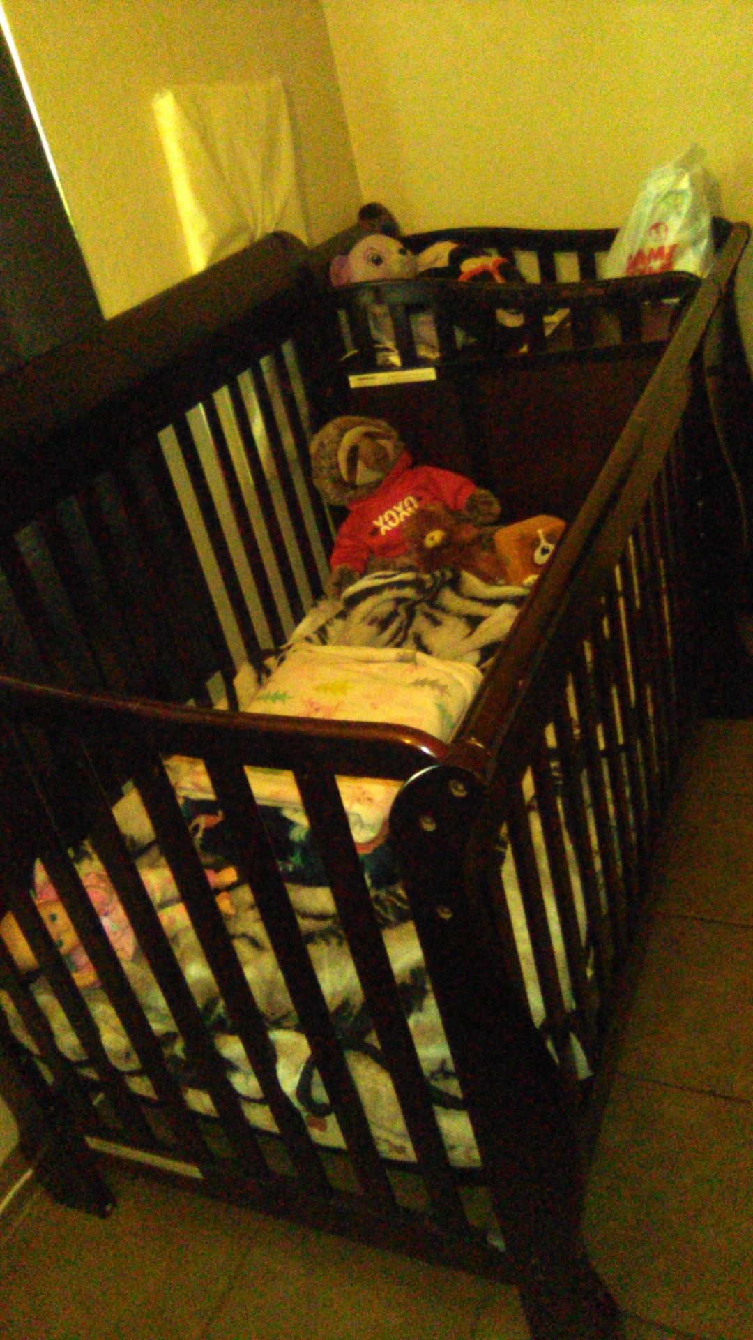 Baby crib must go IMMEDIATELY!!!!!