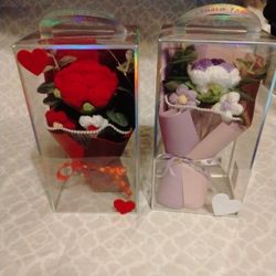 Crochet Rose Bouquet 