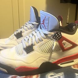 Red Cement Jordan 4’s
