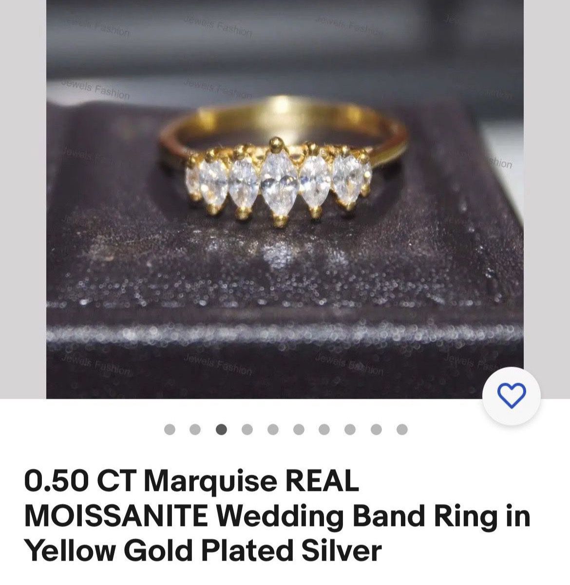 Moissanite Ring