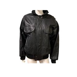 Vintage Don Nash Limited leather bomber jacket! Sz 40