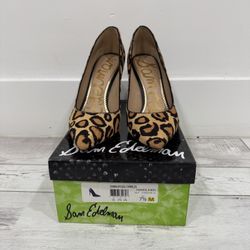 Leopard Sam Edelman Heels