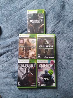 Xbox 360 Call Of Duty Games