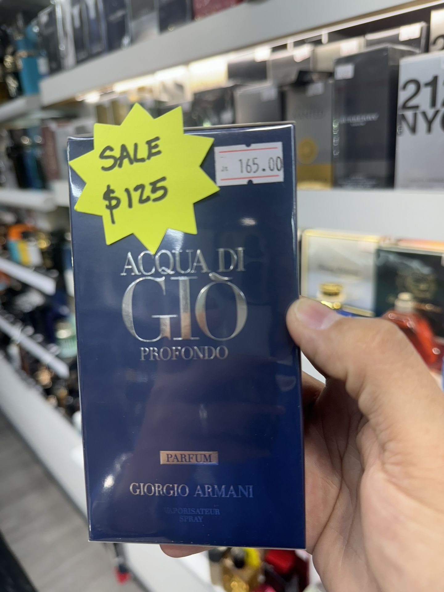 Brand New Sealed Acqua Di Gio Profondo Parfum 100ml Perfumes And Colognes On Sale
