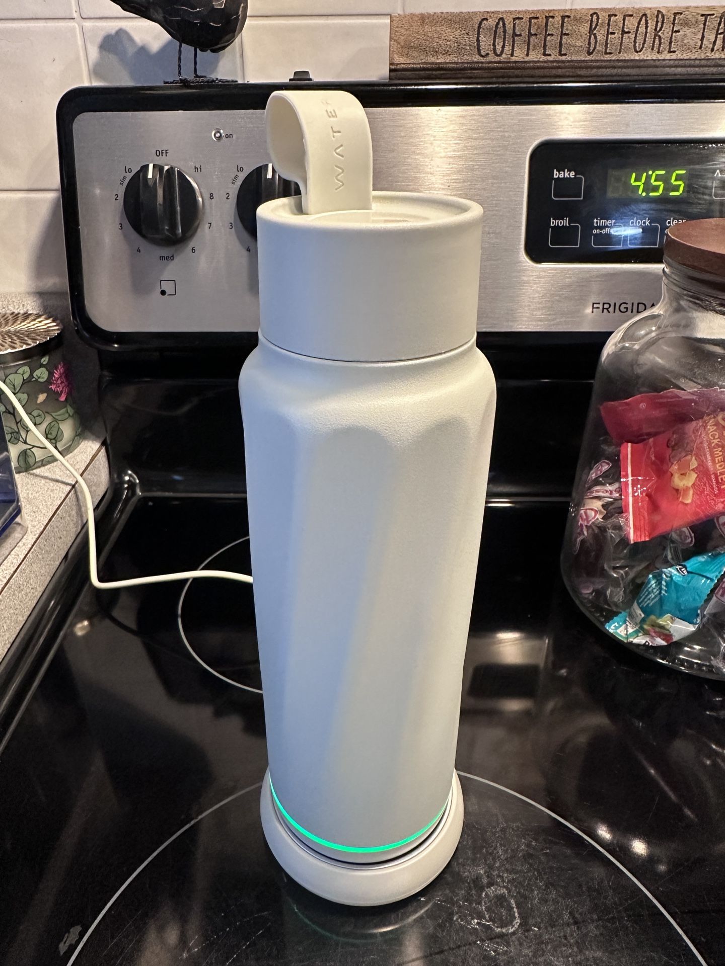 Smart Water Bottle With LED base