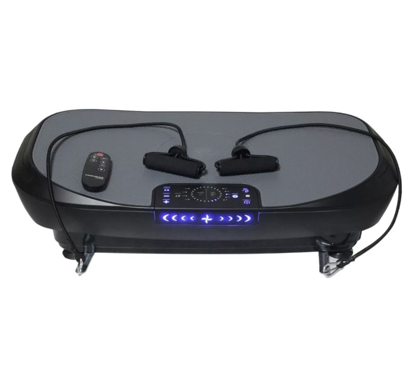 New Confidence Fitness 4D Vibration Trainer Exercise Machine, Straps Remote