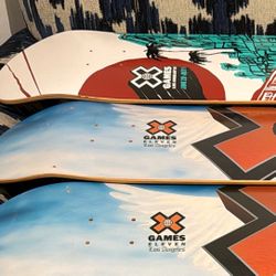    X - GAMES  Skate Decks ( 3 )