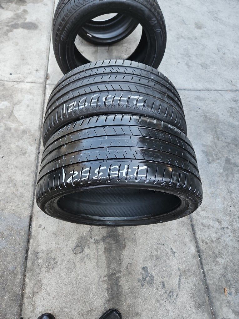 Pair Of 2753521 Bridgestone Alenza