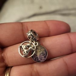 PANDORA CHARM: Mickey & minnie Retired Charm