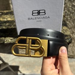 Balenci Men’s Belt Size 36 -38 Men’s Waist