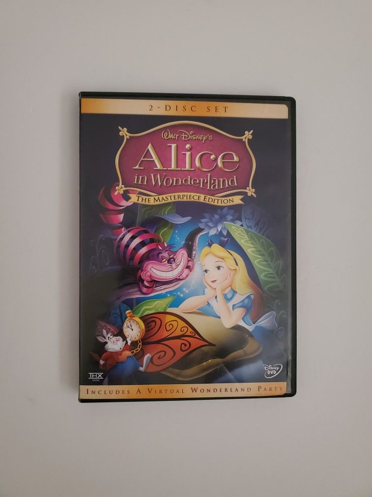 Alice in Wonderland Masterpiece Edition DVD