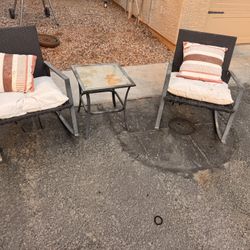 Yard chairs 