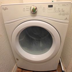 Whirlpool Dryer and LG ThinQ Washer Set