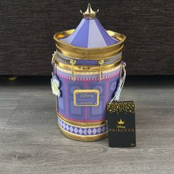 Loungefly NEW! Disney Princess Exclusive Carousel Figural Crossbody Bag