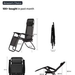 Zero Gravity Foldable Chairs (2)