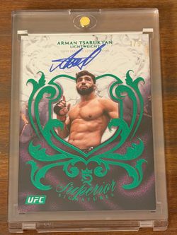 Arman Tsarukyan UFC TOPPS ROYALTY 2025 1/5 Green