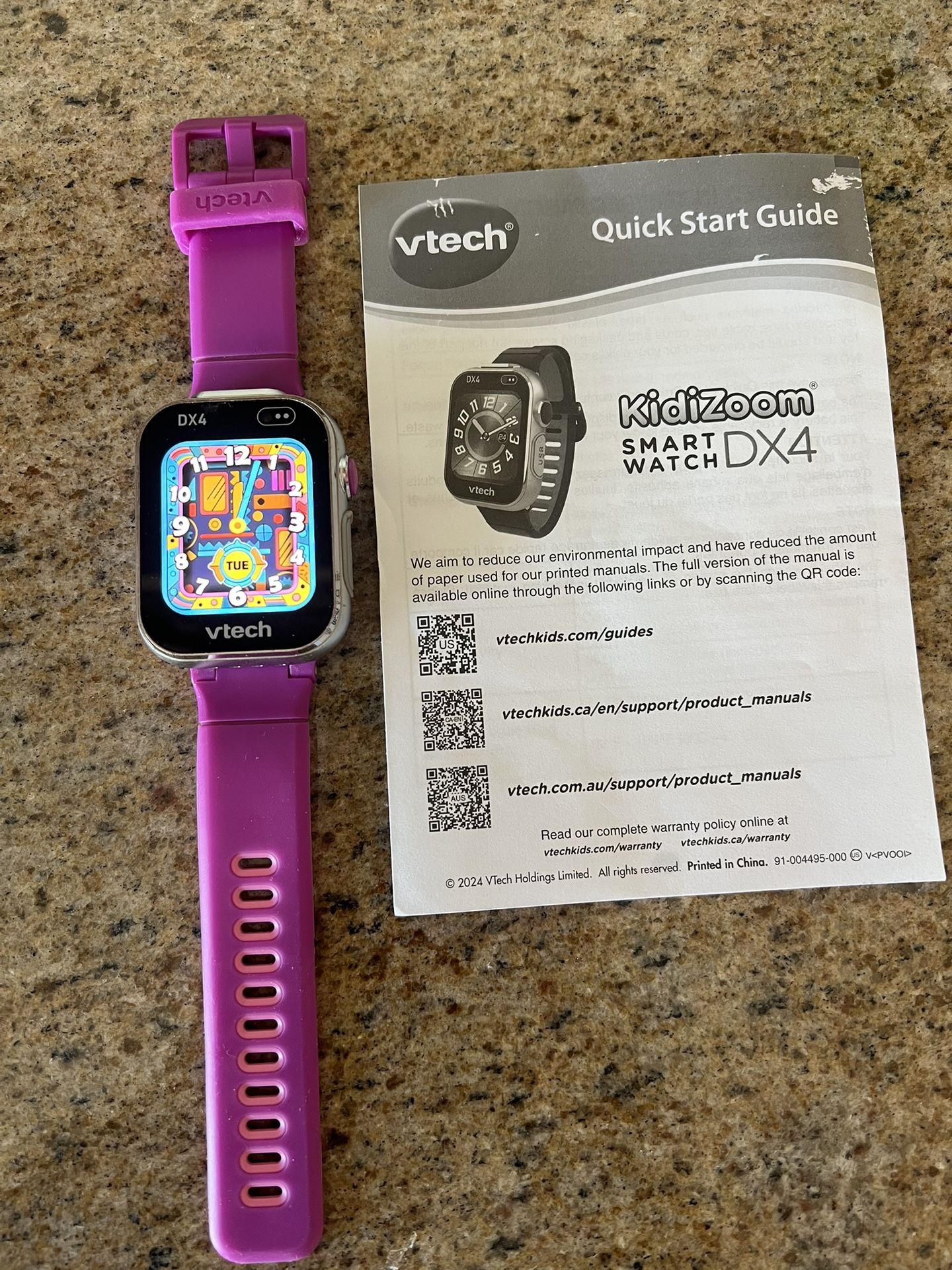 VTech Kidizoom DX4 Kids Electronic Watch Games 