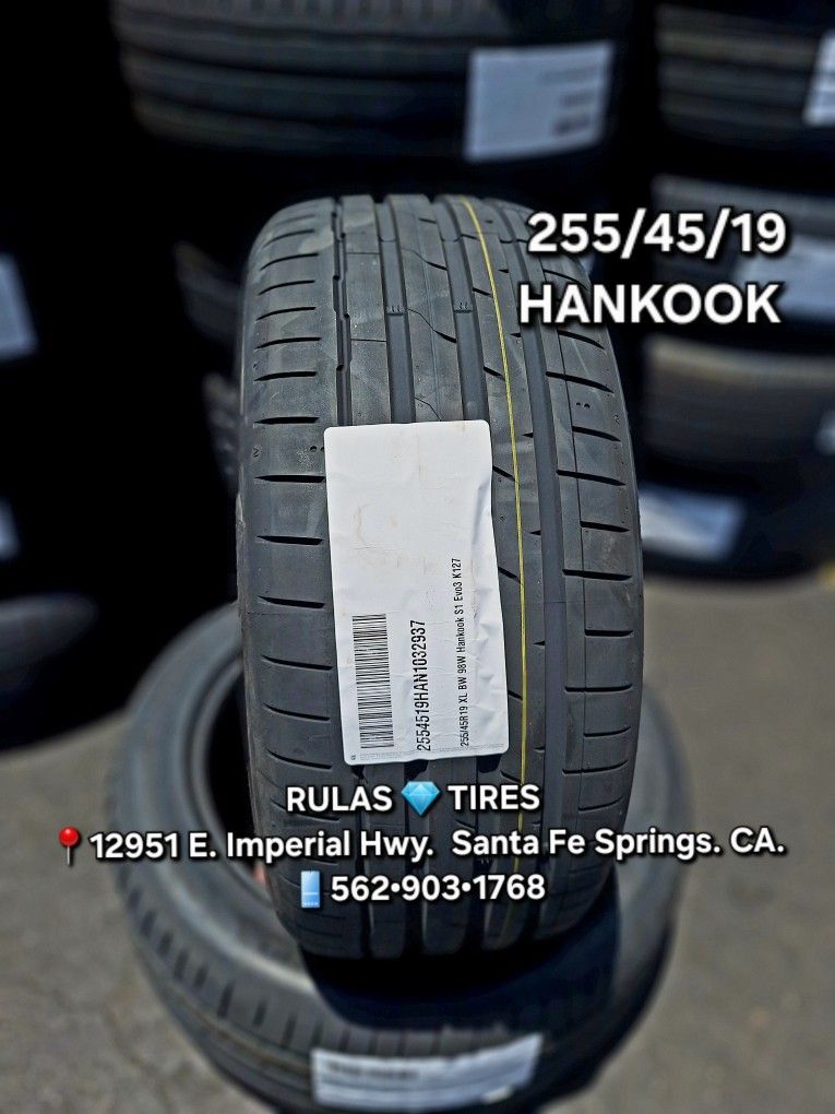 255/45/19  HANKOOK S1 EVO3 ¤Brand new tires / Llantas nuevas ¤