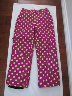 Women's XL Snowboard Ski Pants, Powder Room