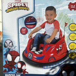 Spider Man bumper car NIB $10