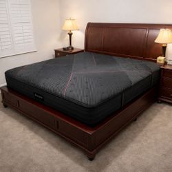 King Size Mattress Beautyrest Black C-Class, 12” Extra Firm - Factory-Sealed in Plastic, Same-Day Pickup & Delivery Available.