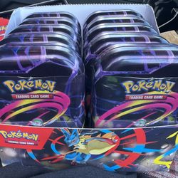 Pokemon TCG mega Heroes Mini Tin