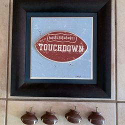 Football Pic And Drawer Pulls