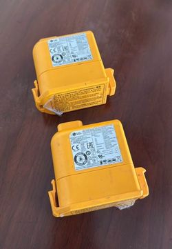 LG Cord Zero Vaccum, LLG A9 Li-ion batteries.