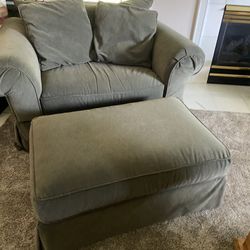 Love Seat &  Oversize Chair / Ottoman 