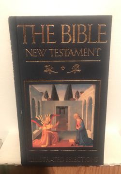 The Bible New Testament like new Illustrated Selections