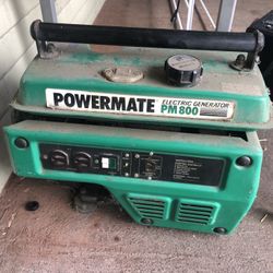 FREE - Powermate has generator