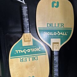 Diller Pickle Ball Paddles (NEW)
