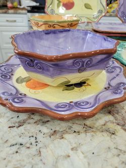 Medici Bowl and Plate