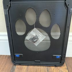 Black Pet Screen Door