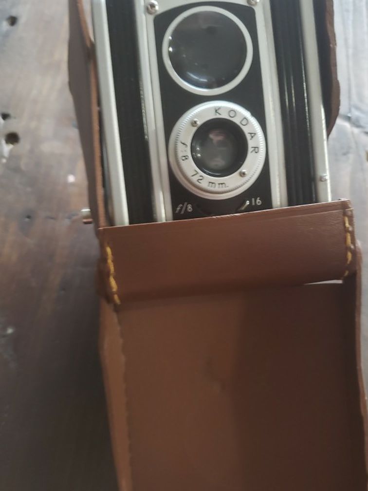 Vintage Kodak Duaflex II Film Camera W/case