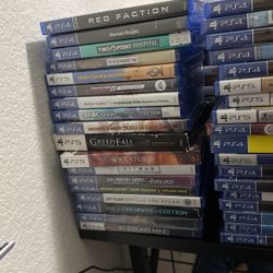 Lot Of PS4 And PS5 Games