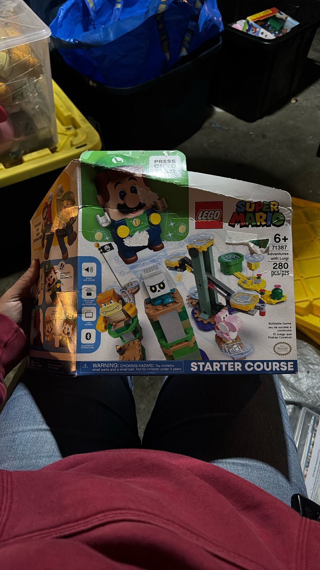 Mario and Luigi adventure Lego